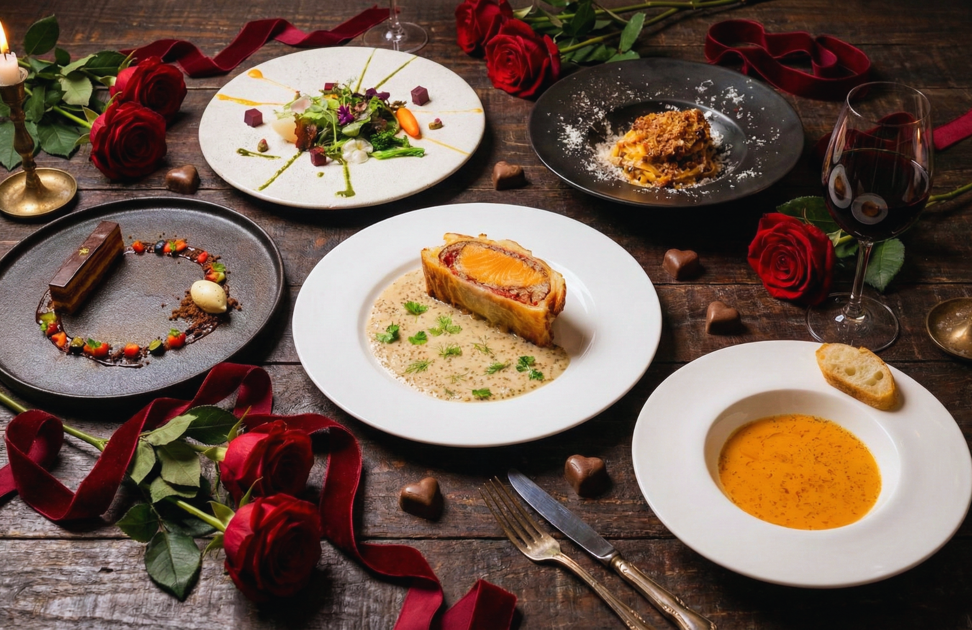 バレンタイン限定コース 予約受付中！ | 代官山 Tableaux (タブローズ